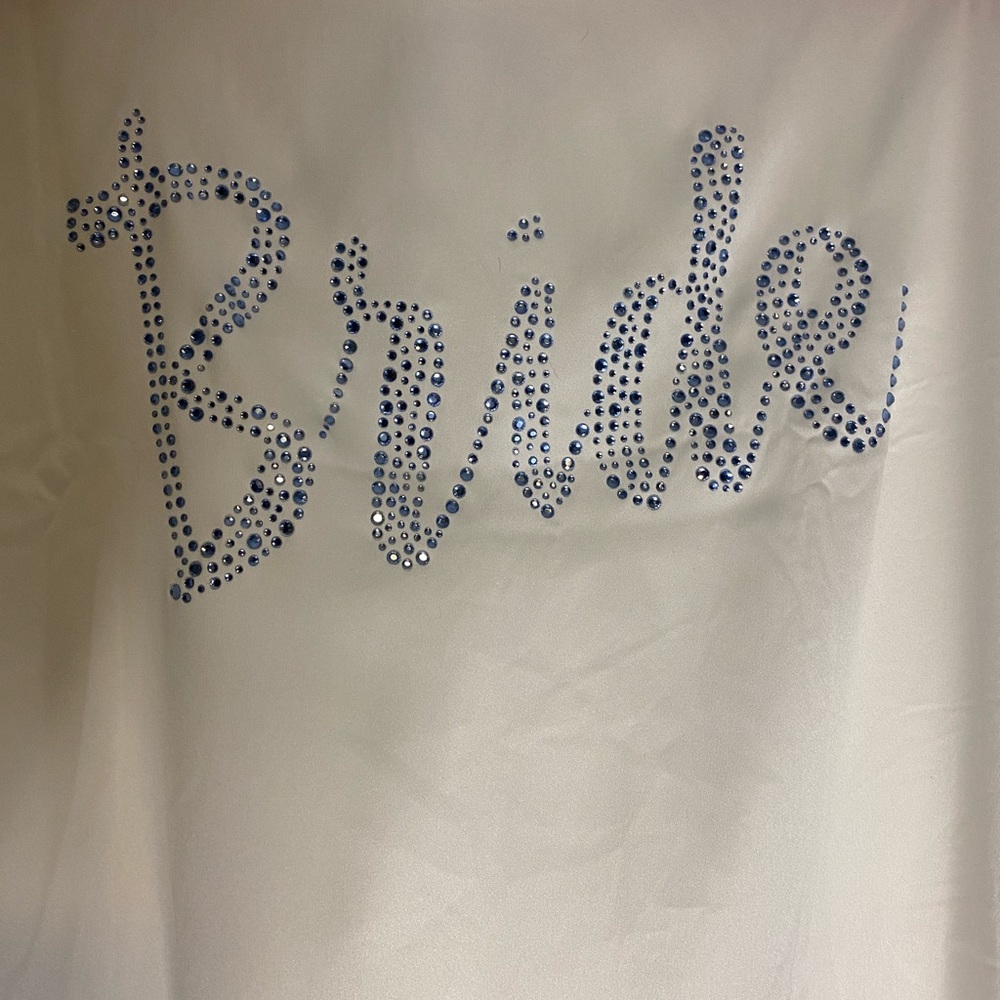 Victoria secret robe bridal